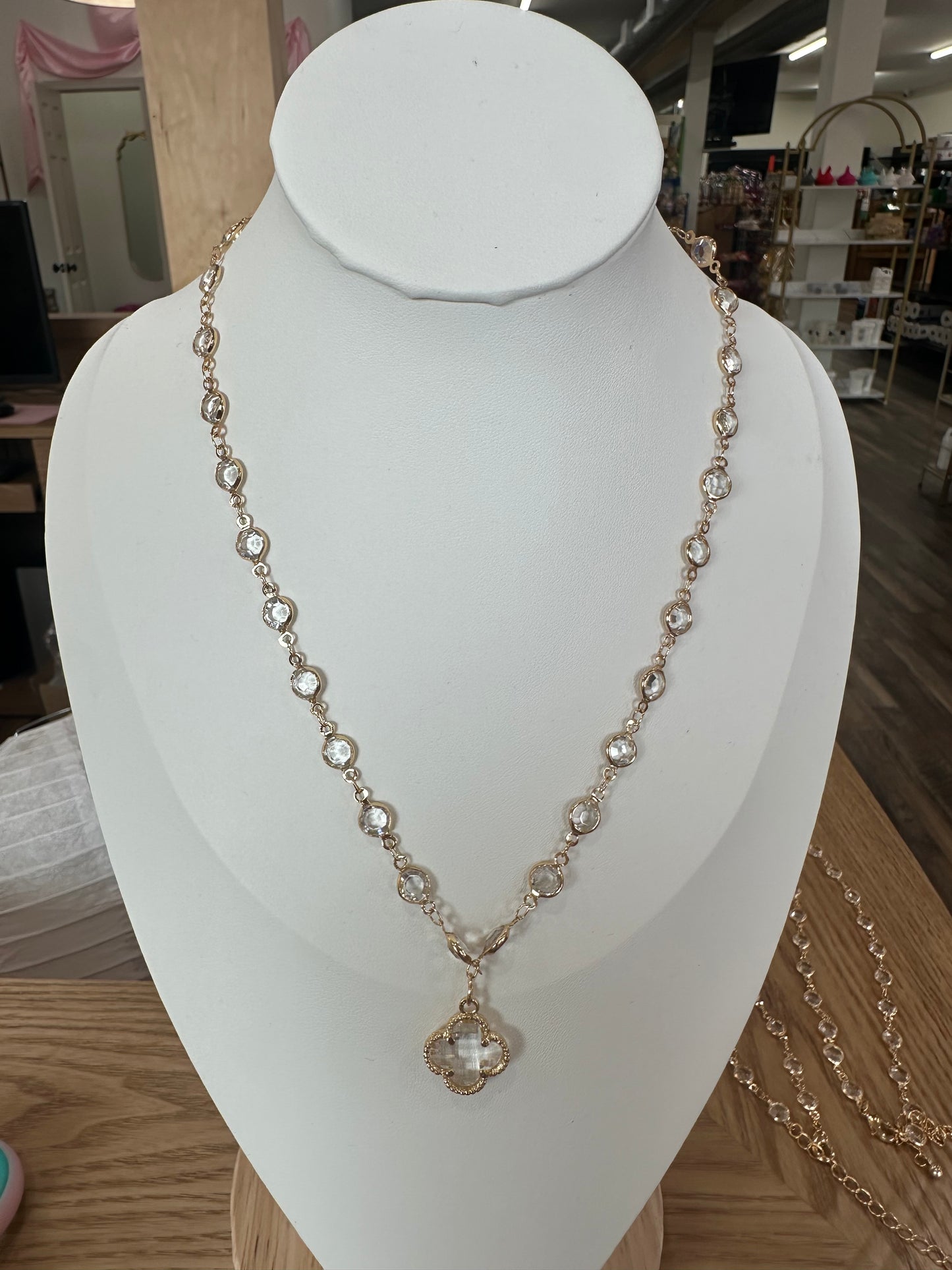 Crystal Gem Necklace