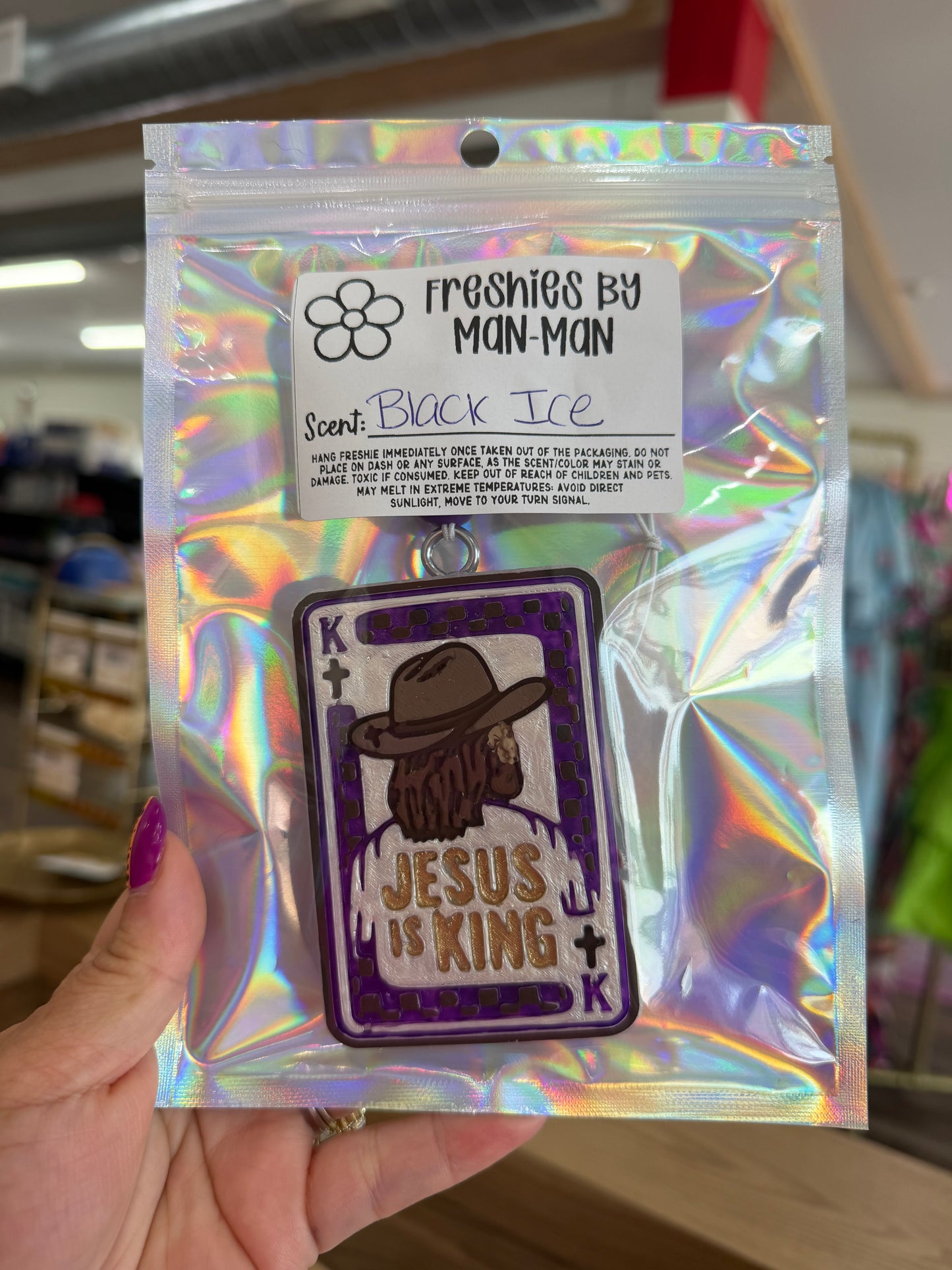 Jesus Is King Freshie
