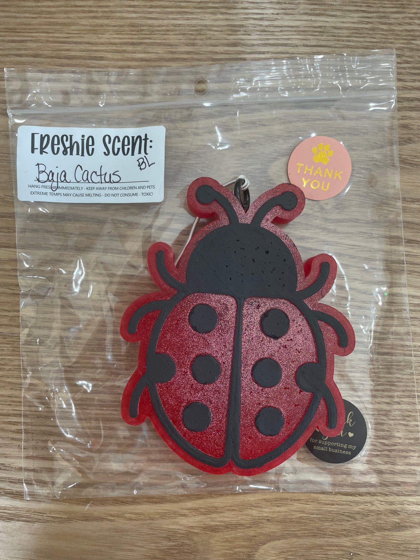 Ladybug Freshie