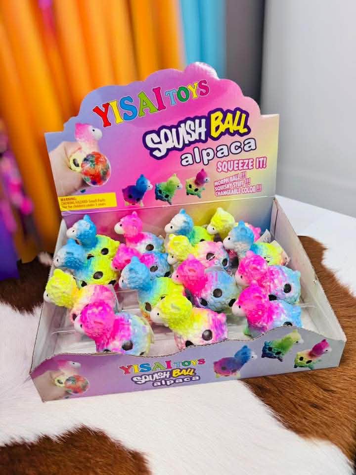 Alpaca Squish Ball