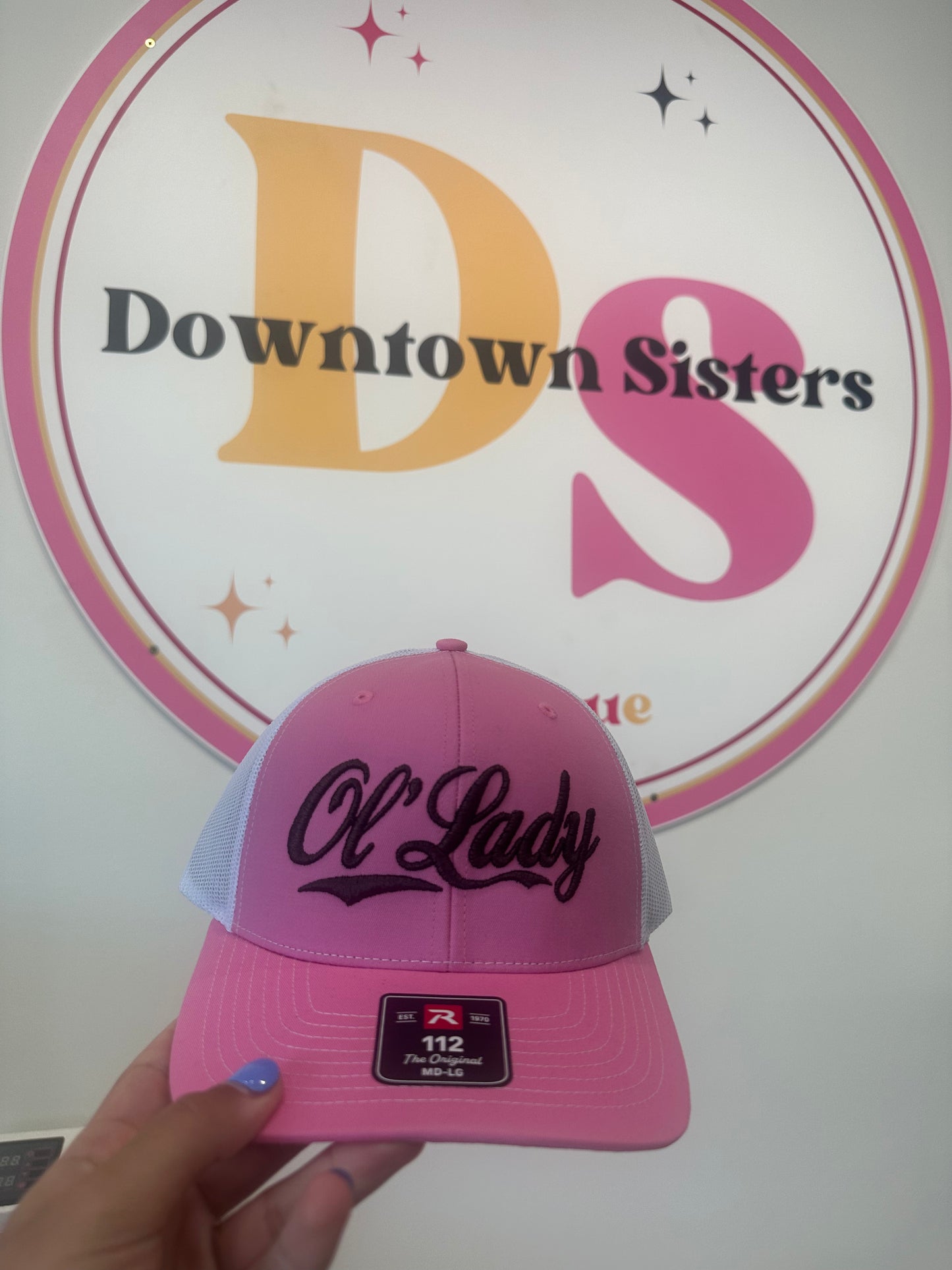 Ol' Lady Puff Trucker Hat