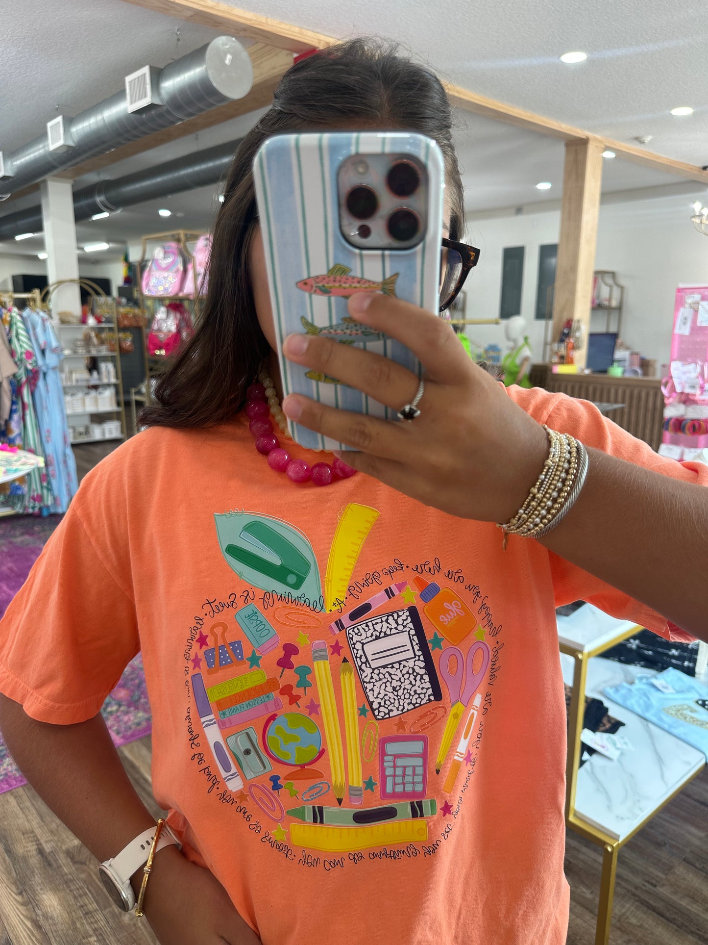 Classroom Apple Tee