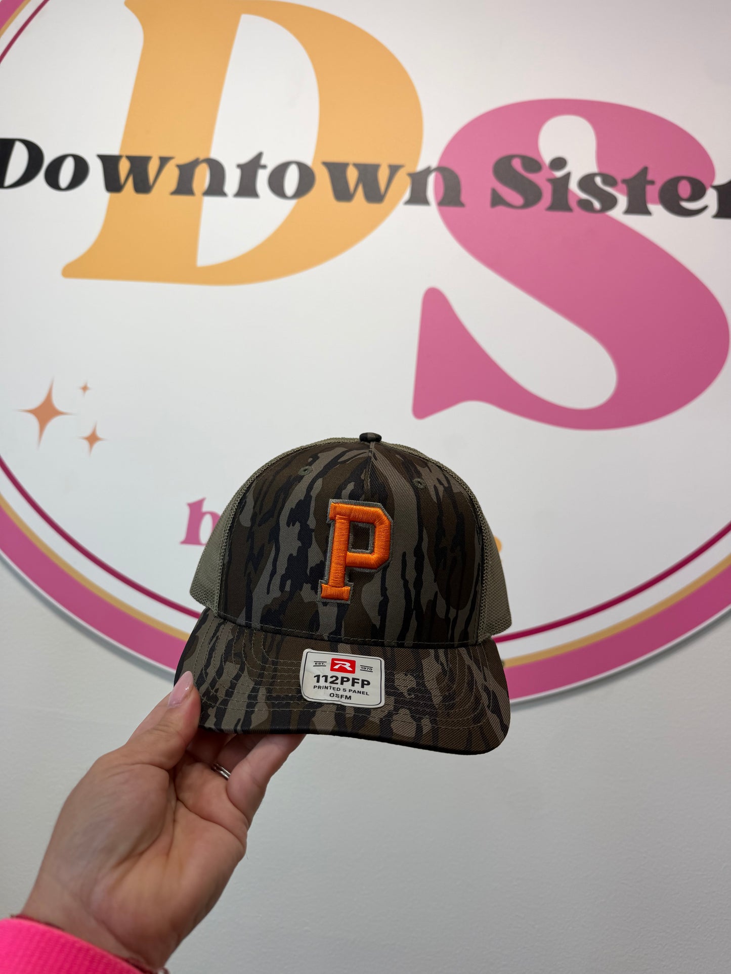 Richardon SB 7 Panel "P" Trucker Hat