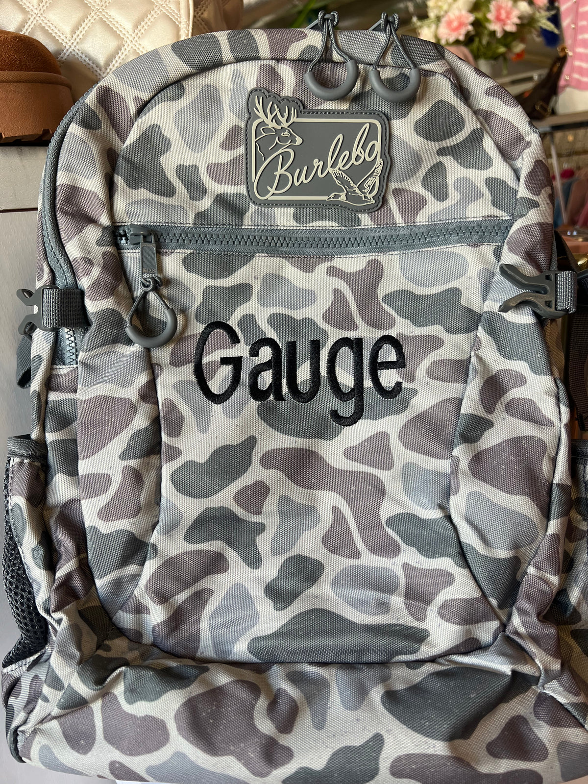 Bookbag Embroidery Name/Monogram