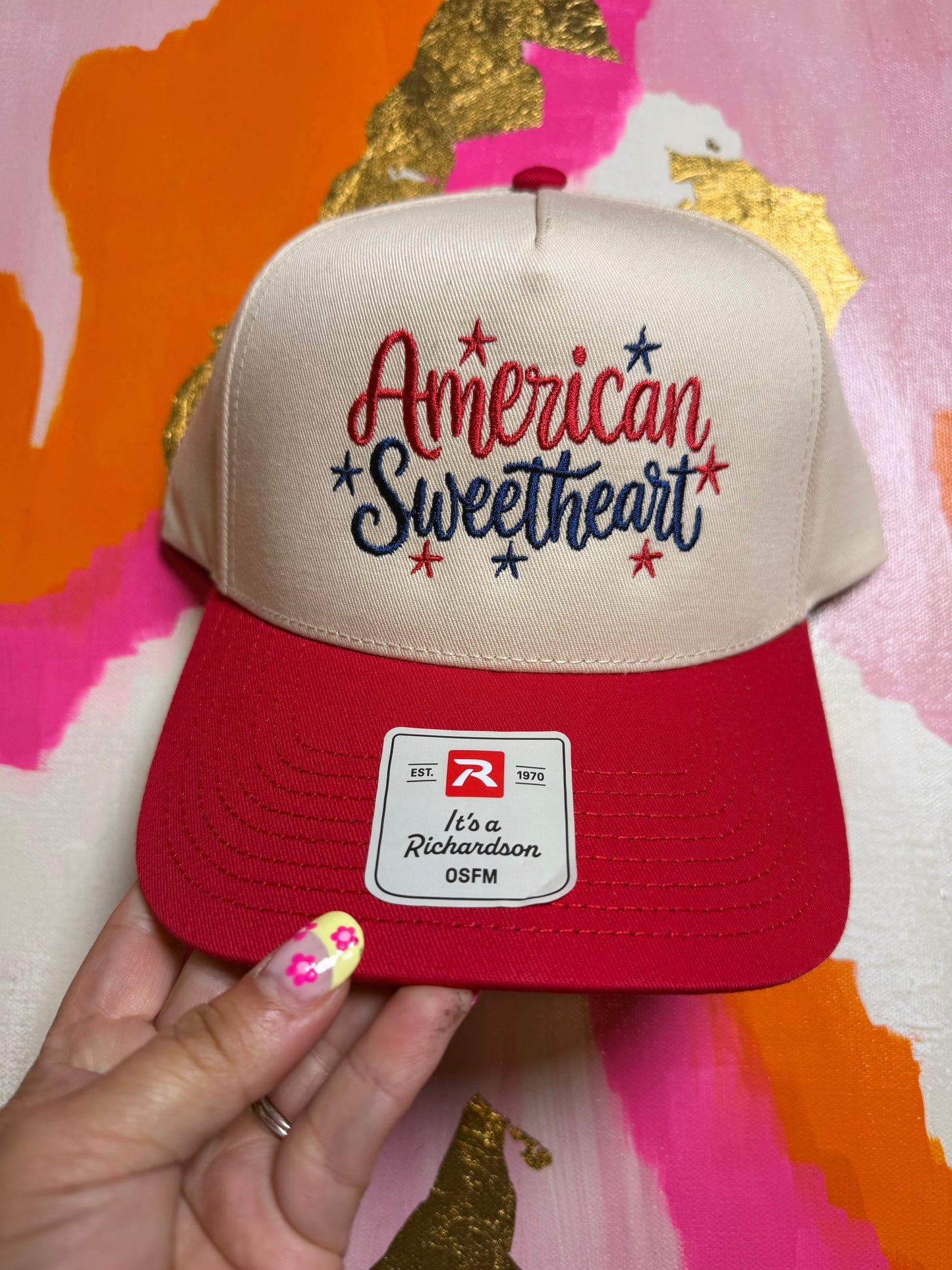 American Sweetheart Trucker Hat
