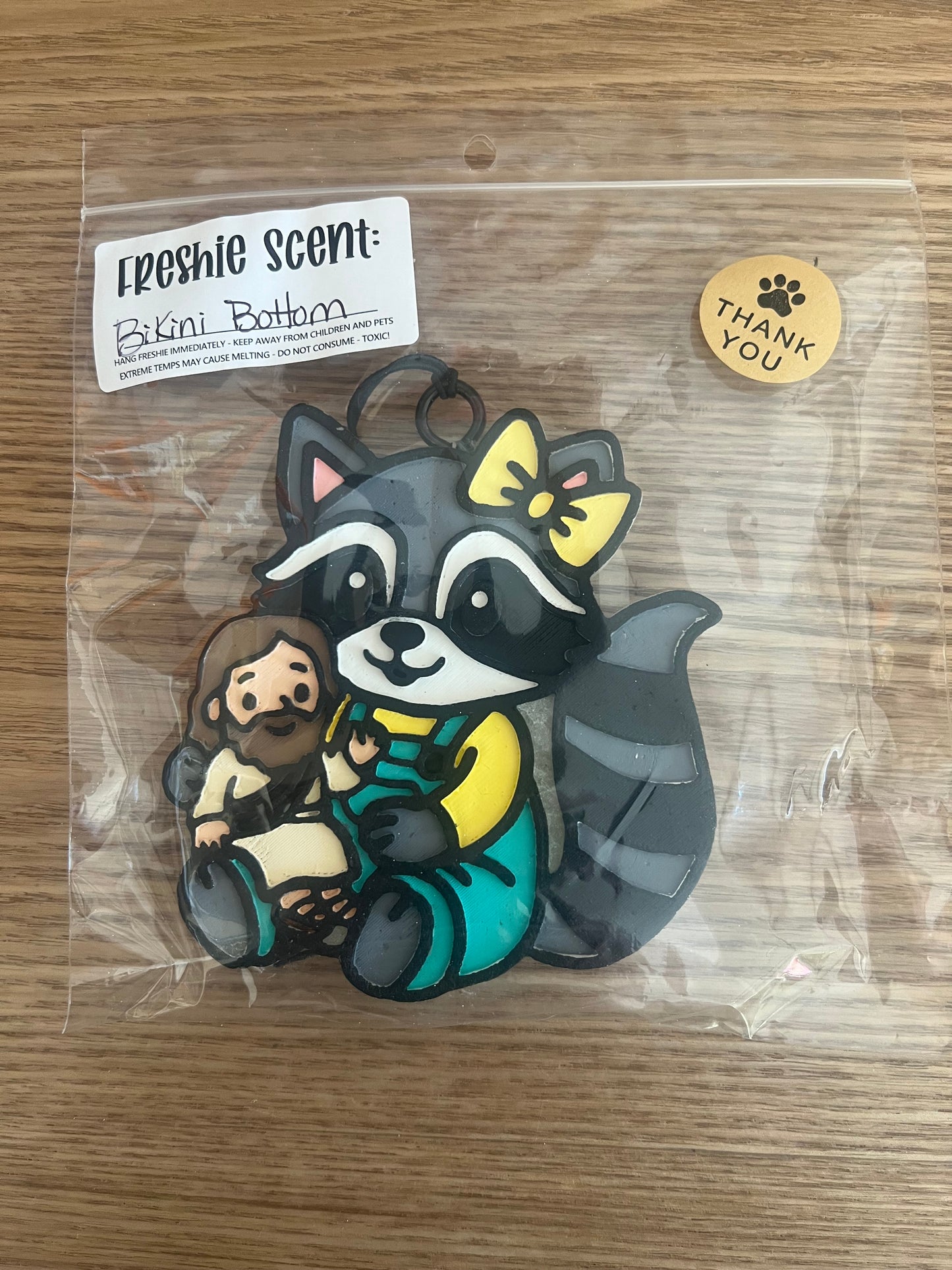 Racoon Jesus Freshie