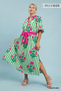 Plus Effortless Floral Maxi