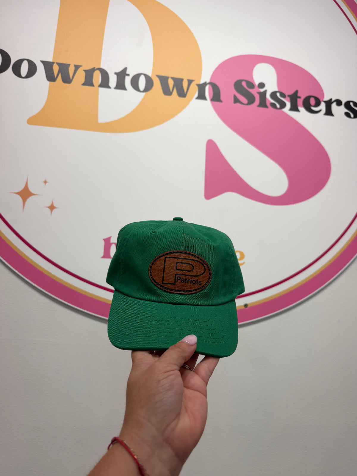 Youth Pinewood Leather Patch Hat