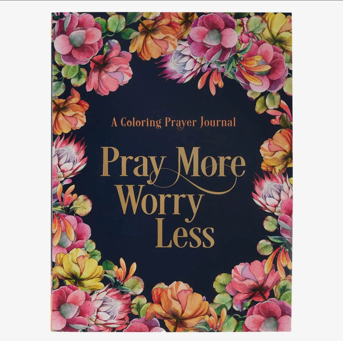 CAG ~ Pray more, Worry less Coloring Prayer Journal