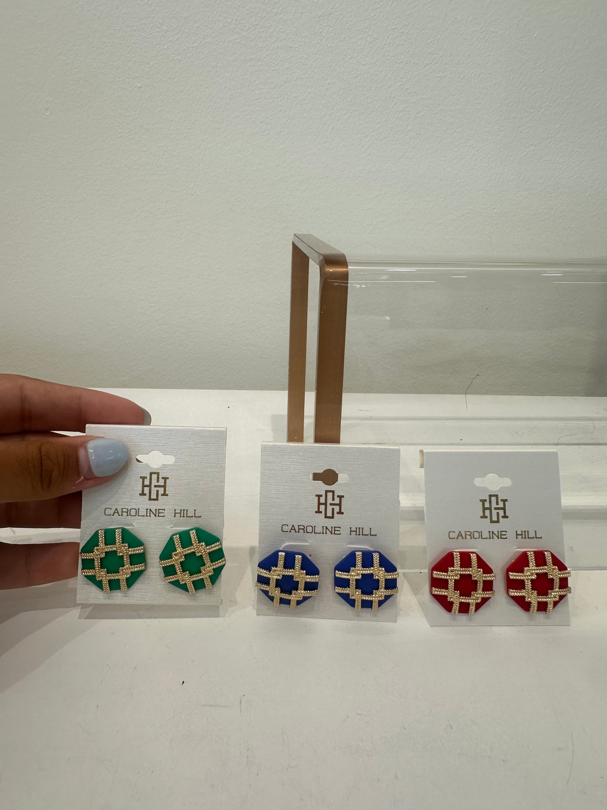 CH- Avril Octagon Earring