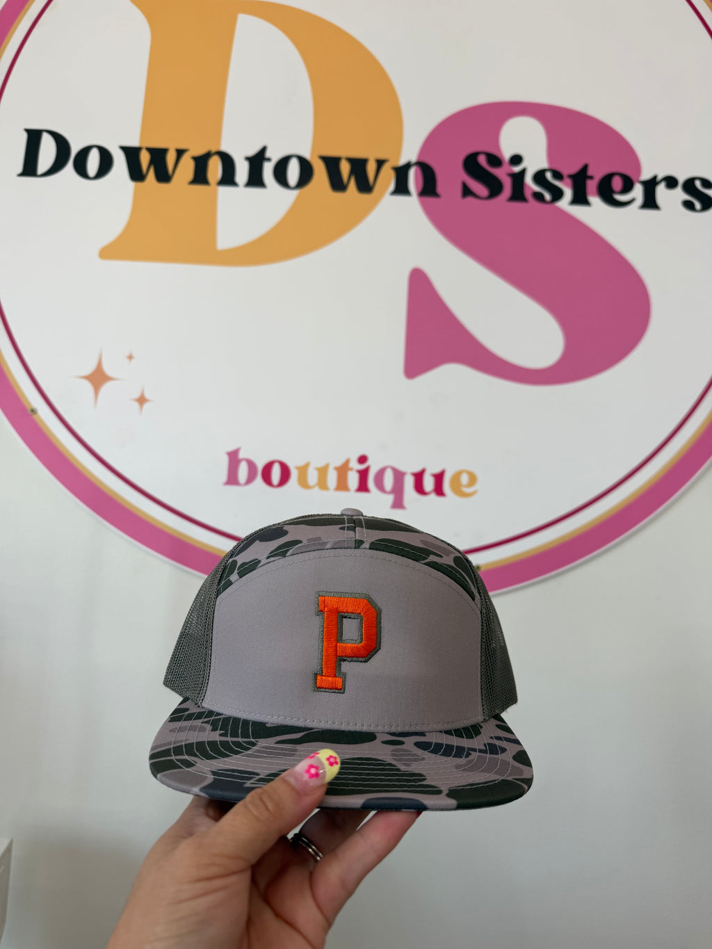 Pinewood Puff "P" Trucker Hat