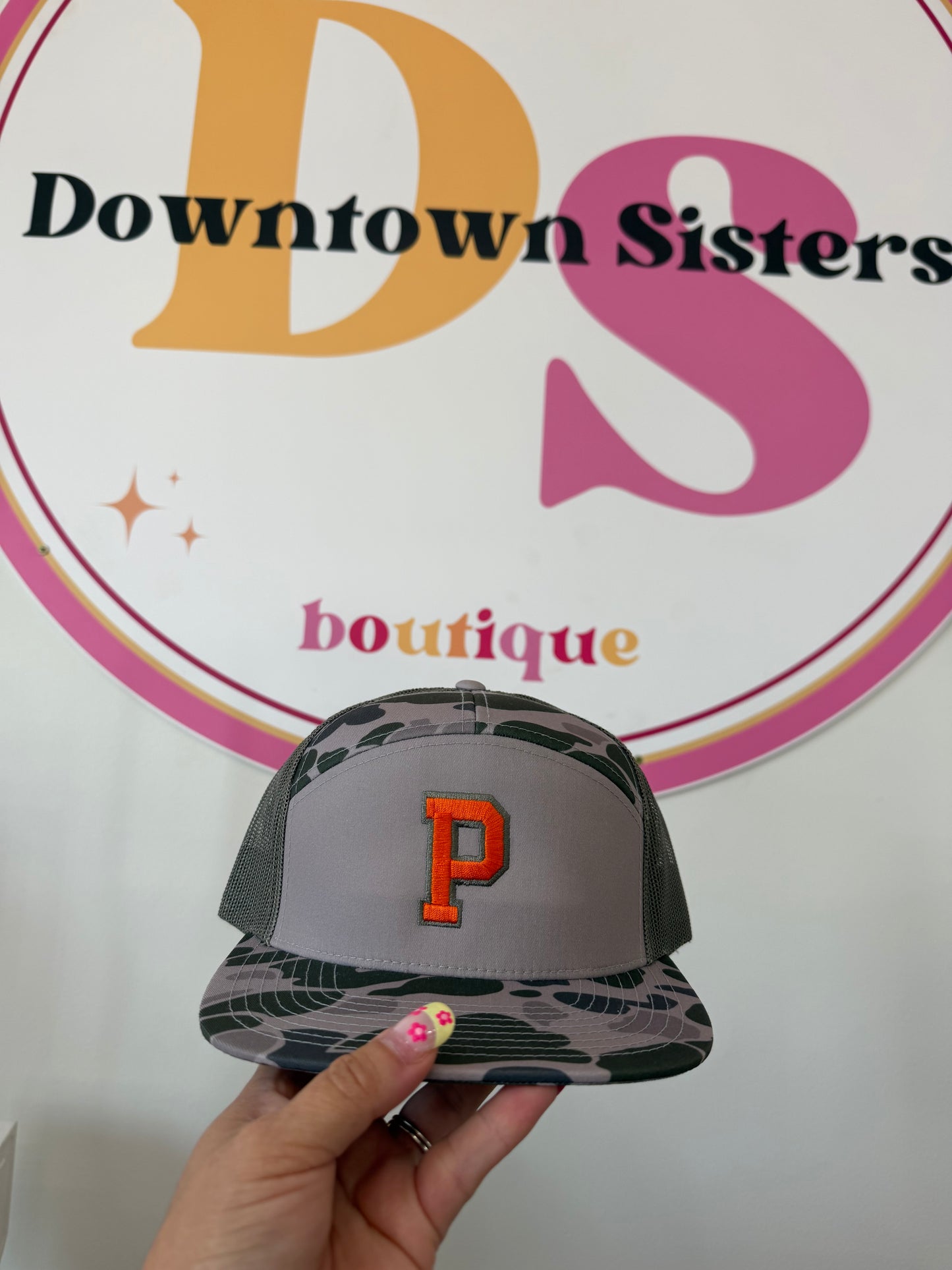 Pinewood Puff "P" Trucker Hat