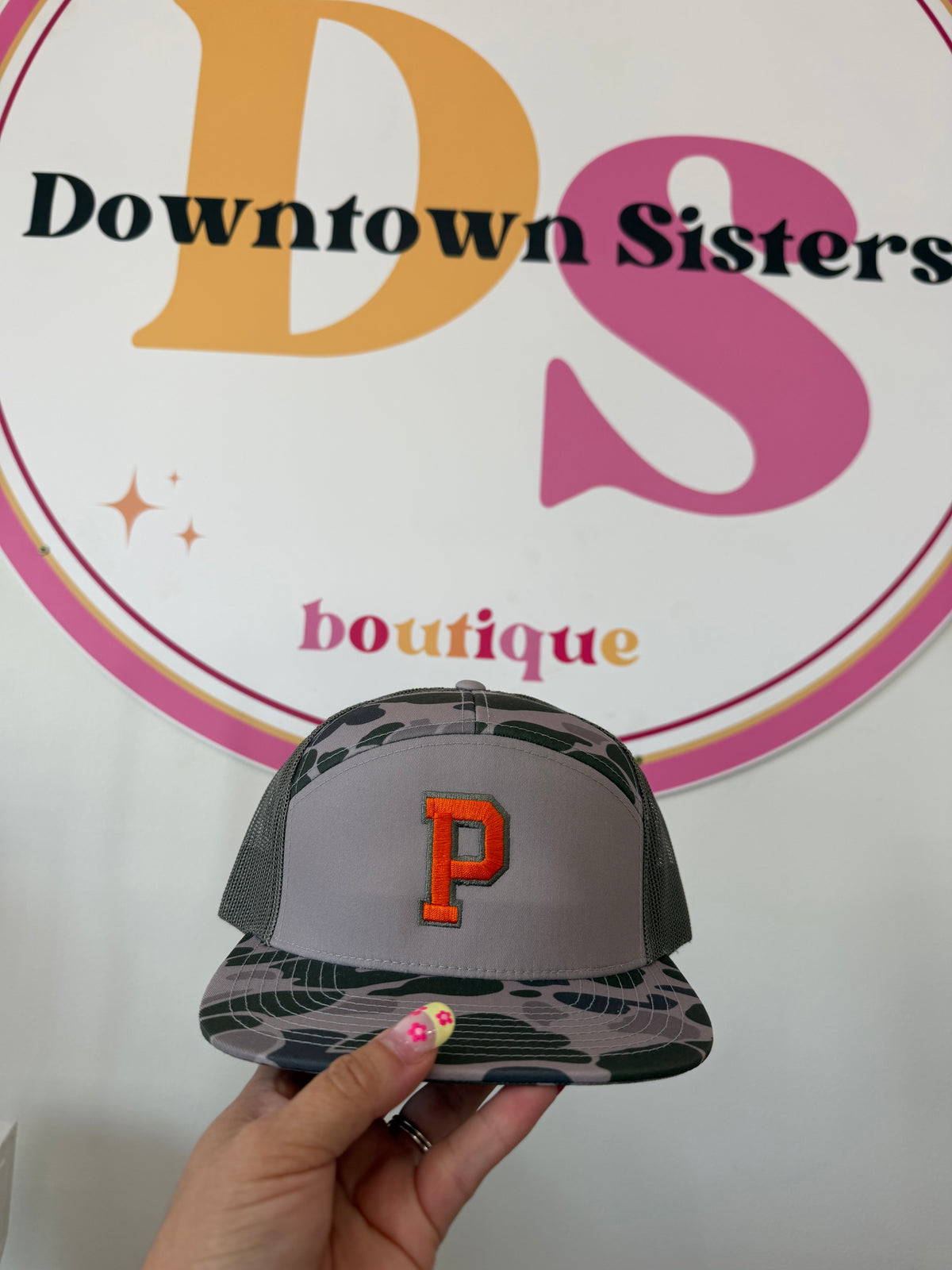 Pinewood Puff "P" Trucker Hat