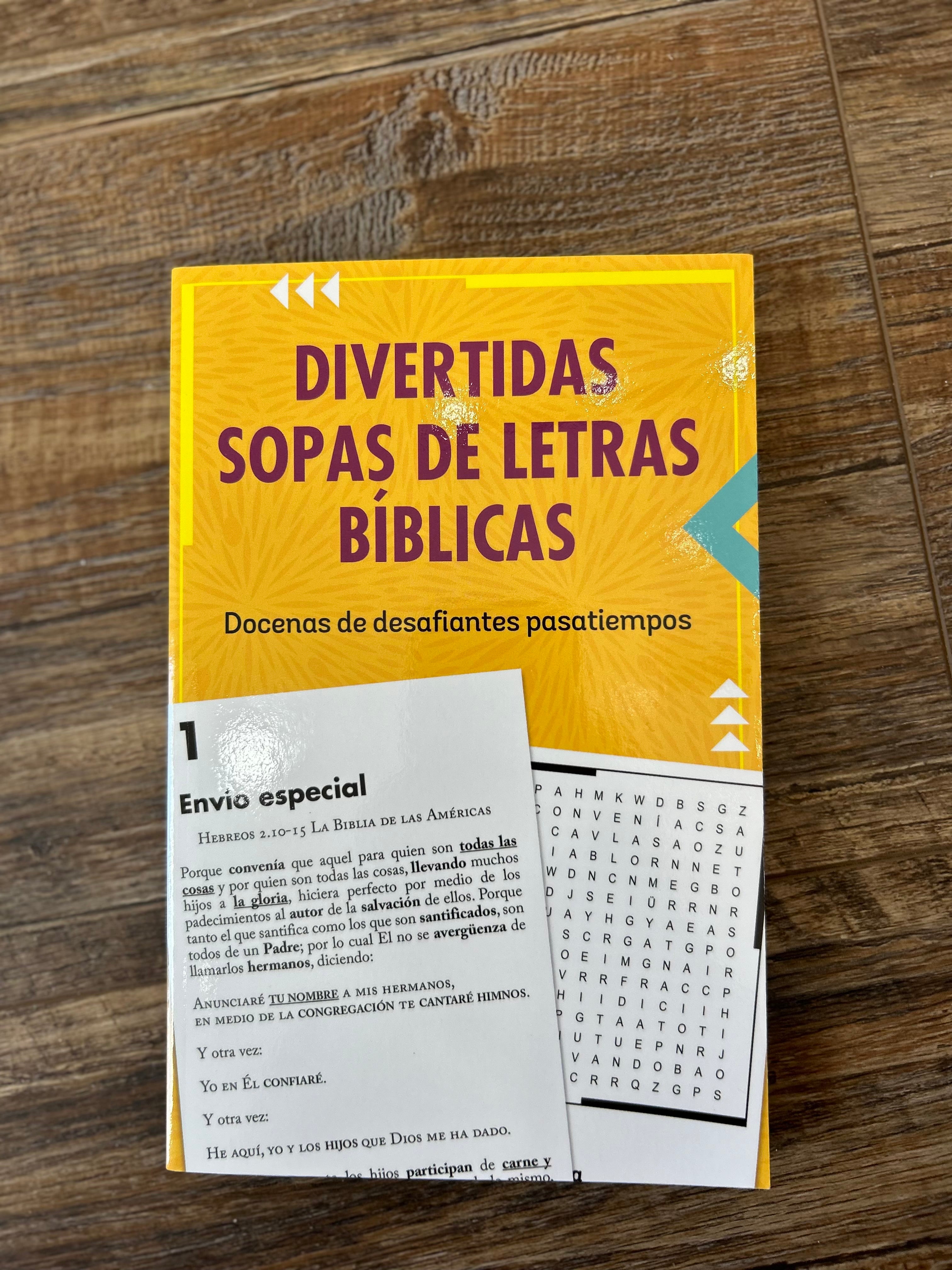 Divertidas Sopas de Letras Biblicas: Docenas de Desafiante