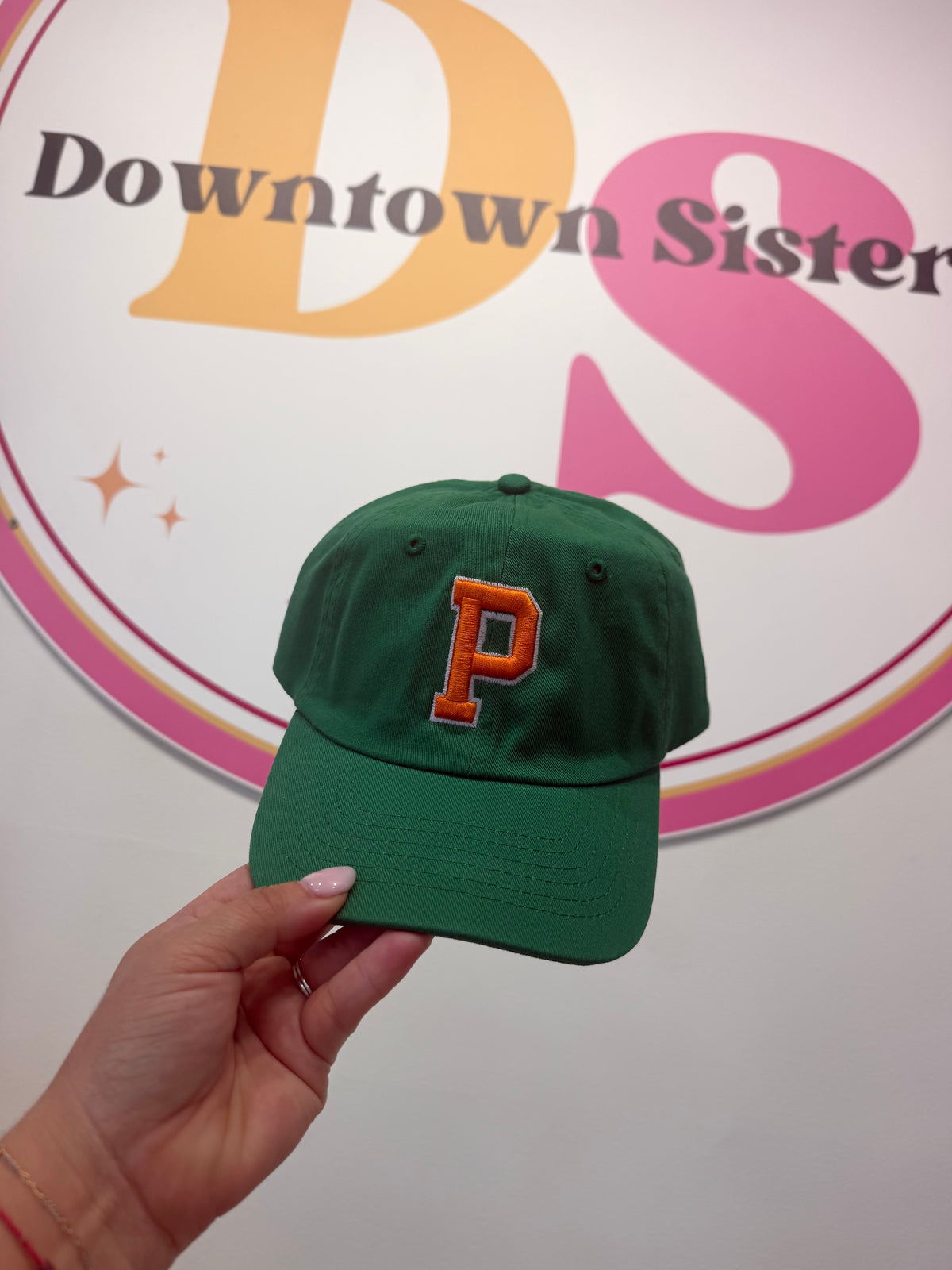 Kelly Green Pinewood "P" Hat Youth
