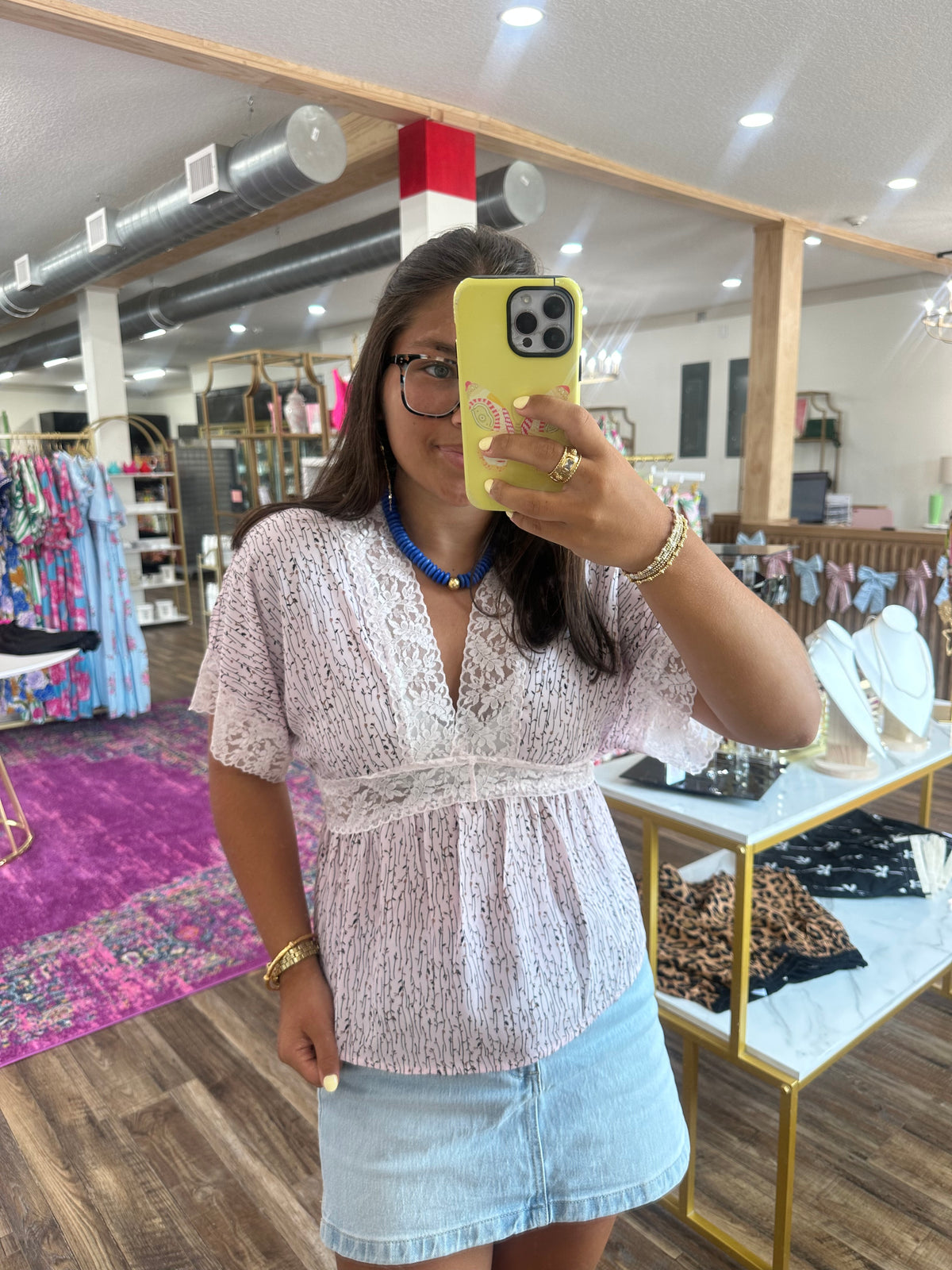 Dolman Sleeve Woven Top