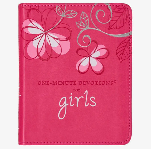 CAG ~ One-Minute Devotions for Girls Faux Leather