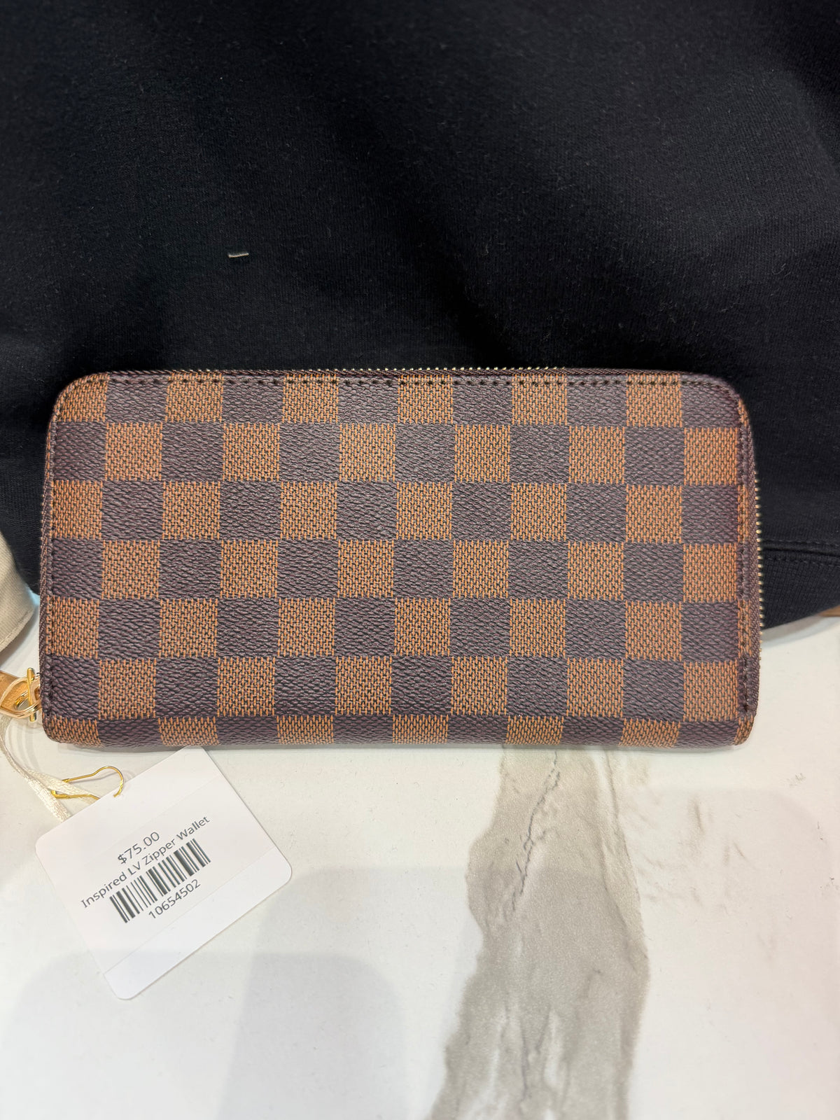 Inspired LV Zipper Wallet