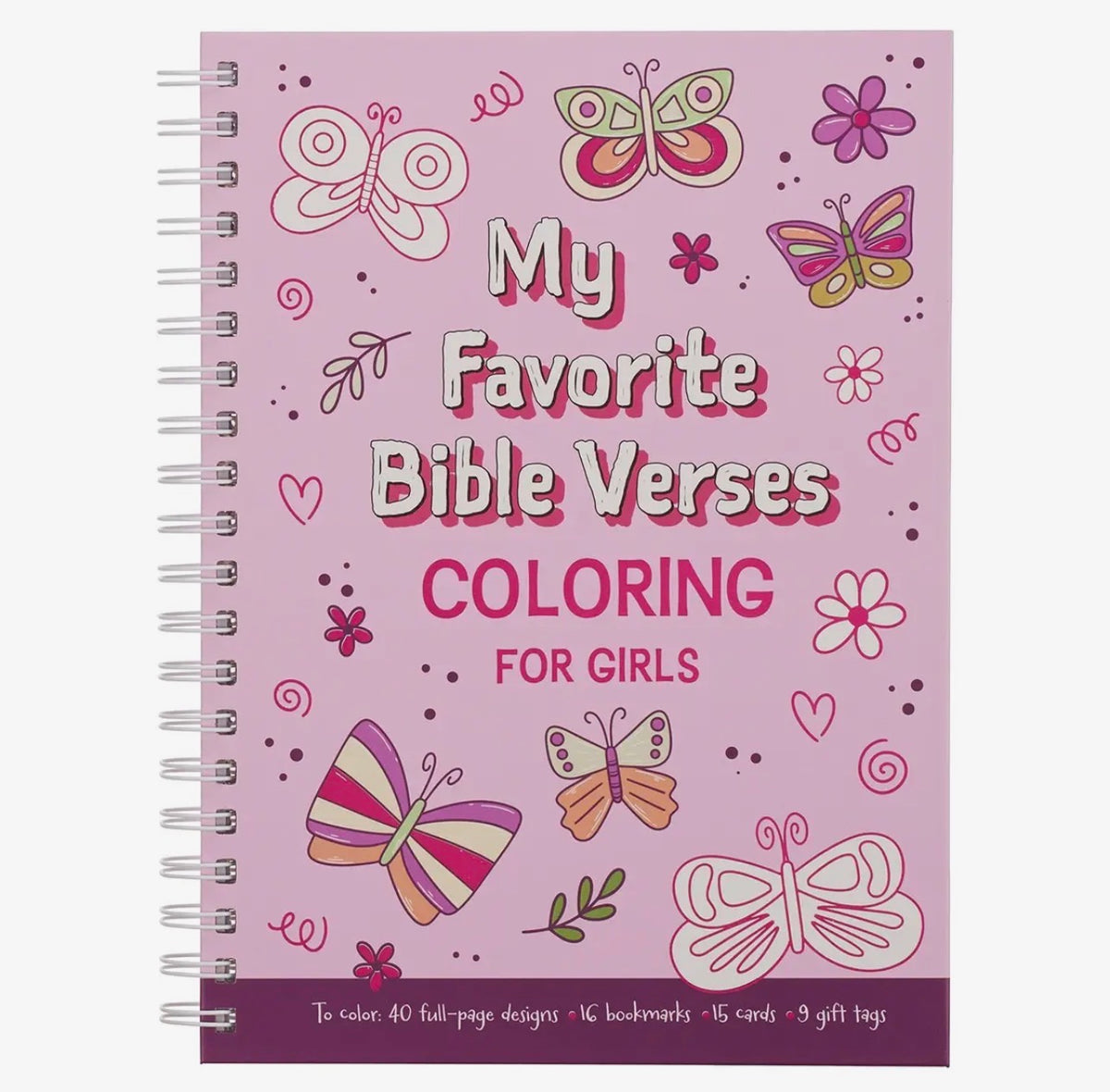 CAG ~ My Favorite Bible Verse Coloring Book for Girls