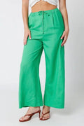 Olivaceous Sury Pants - Green