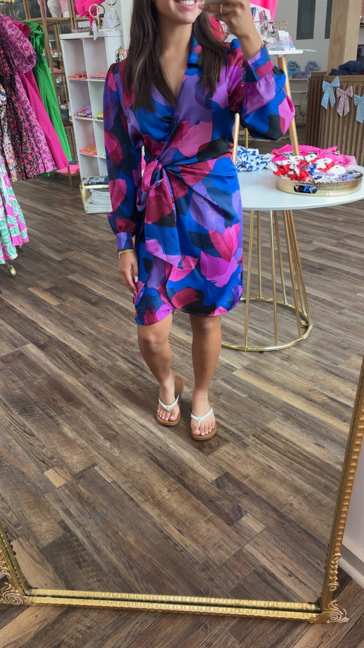 Abstract Colorful Dress