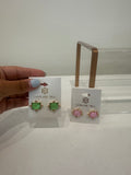 Caroline Hill- Kerang Square Stud Earring