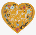 CAG ~ Magnet Yellow Floral Trust in the Lord