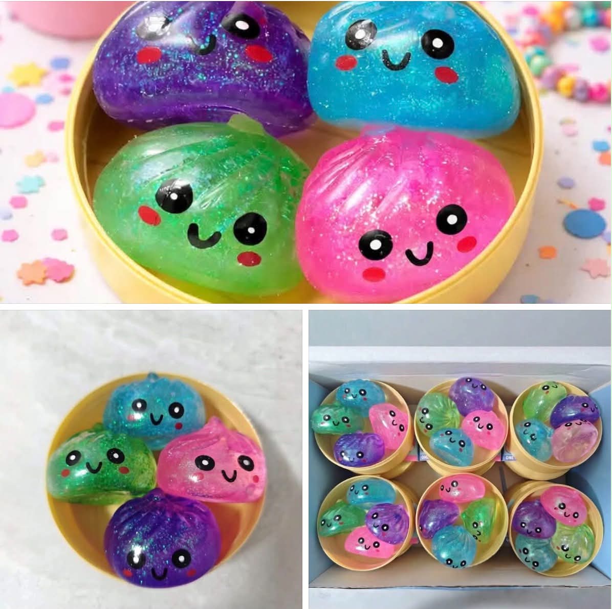 4 in 1 Glitter  Dumplings