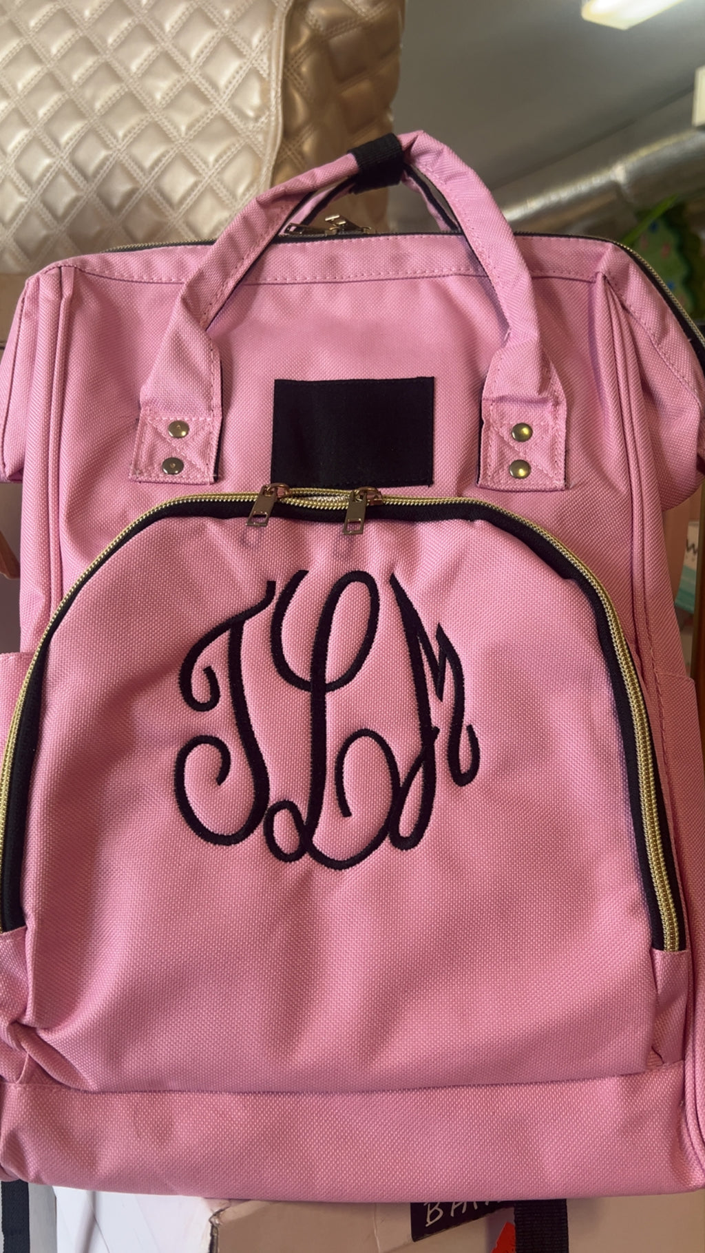 Bookbag Embroidery Name/Monogram