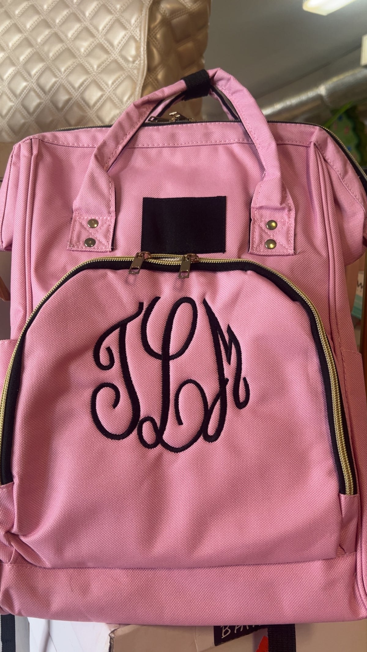 Bookbag Embroidery Name/Monogram