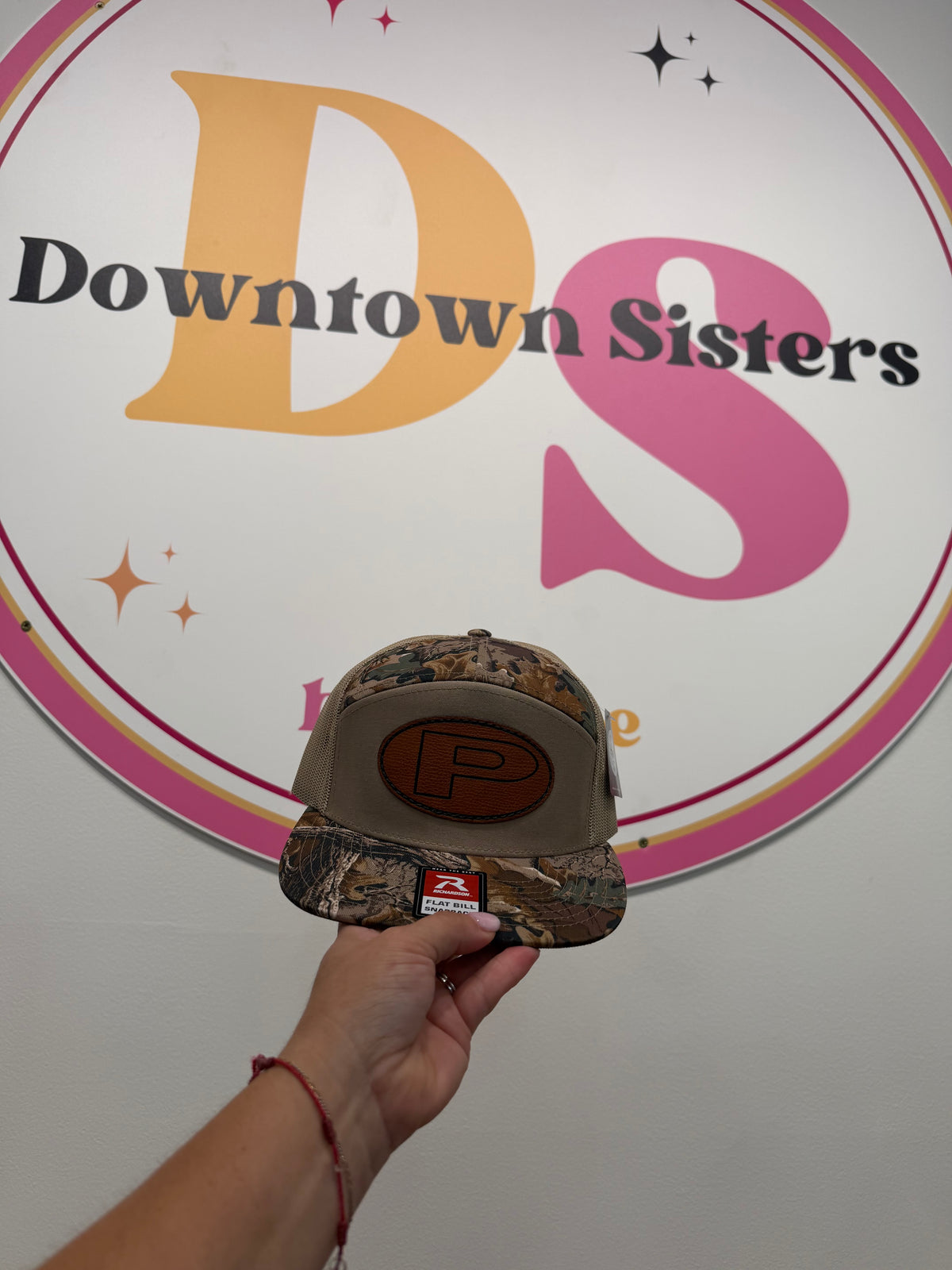 Pinewood Patriots Leather Patch HAt