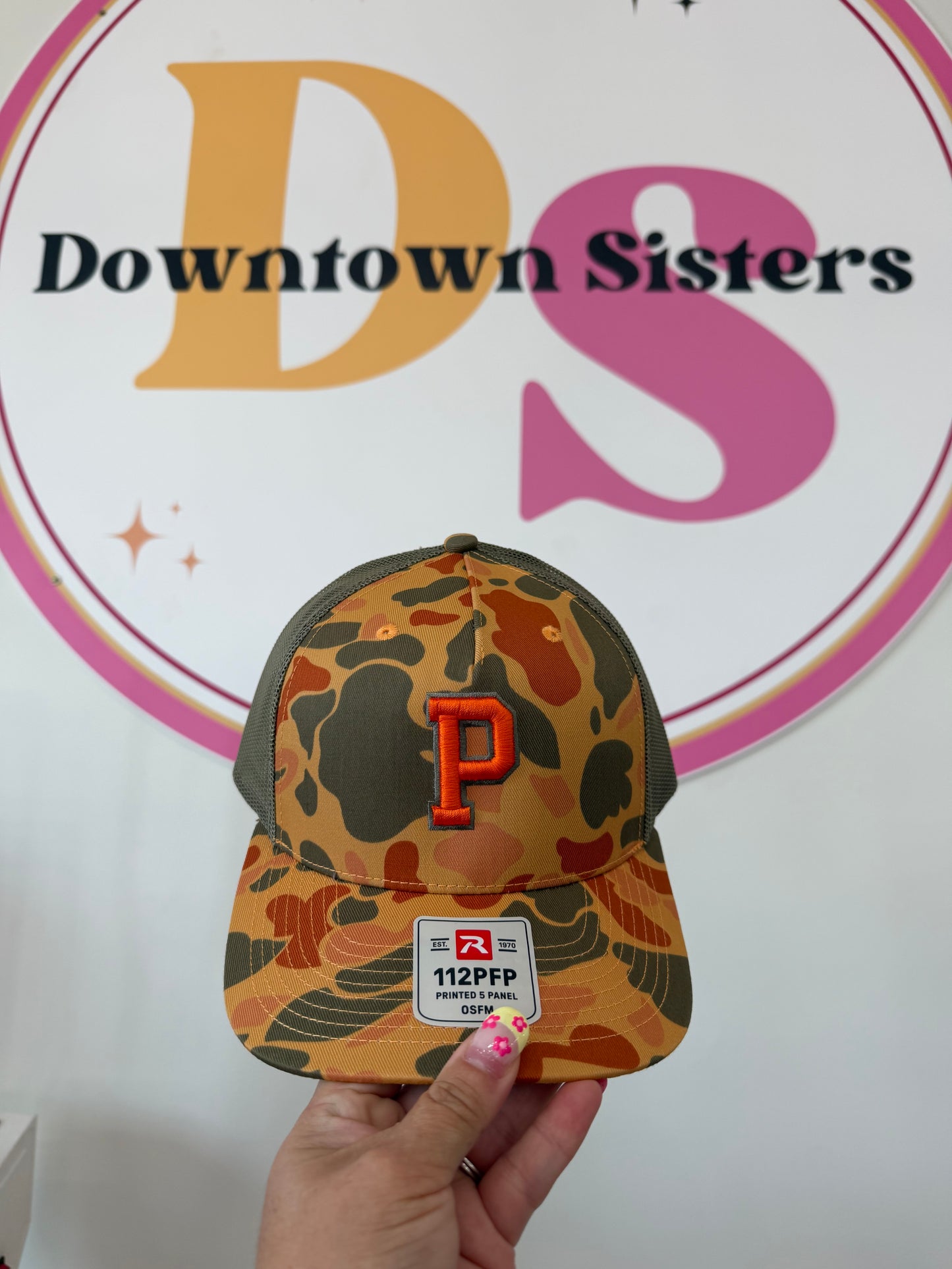 Pinewood Puff "P" Trucker Hat