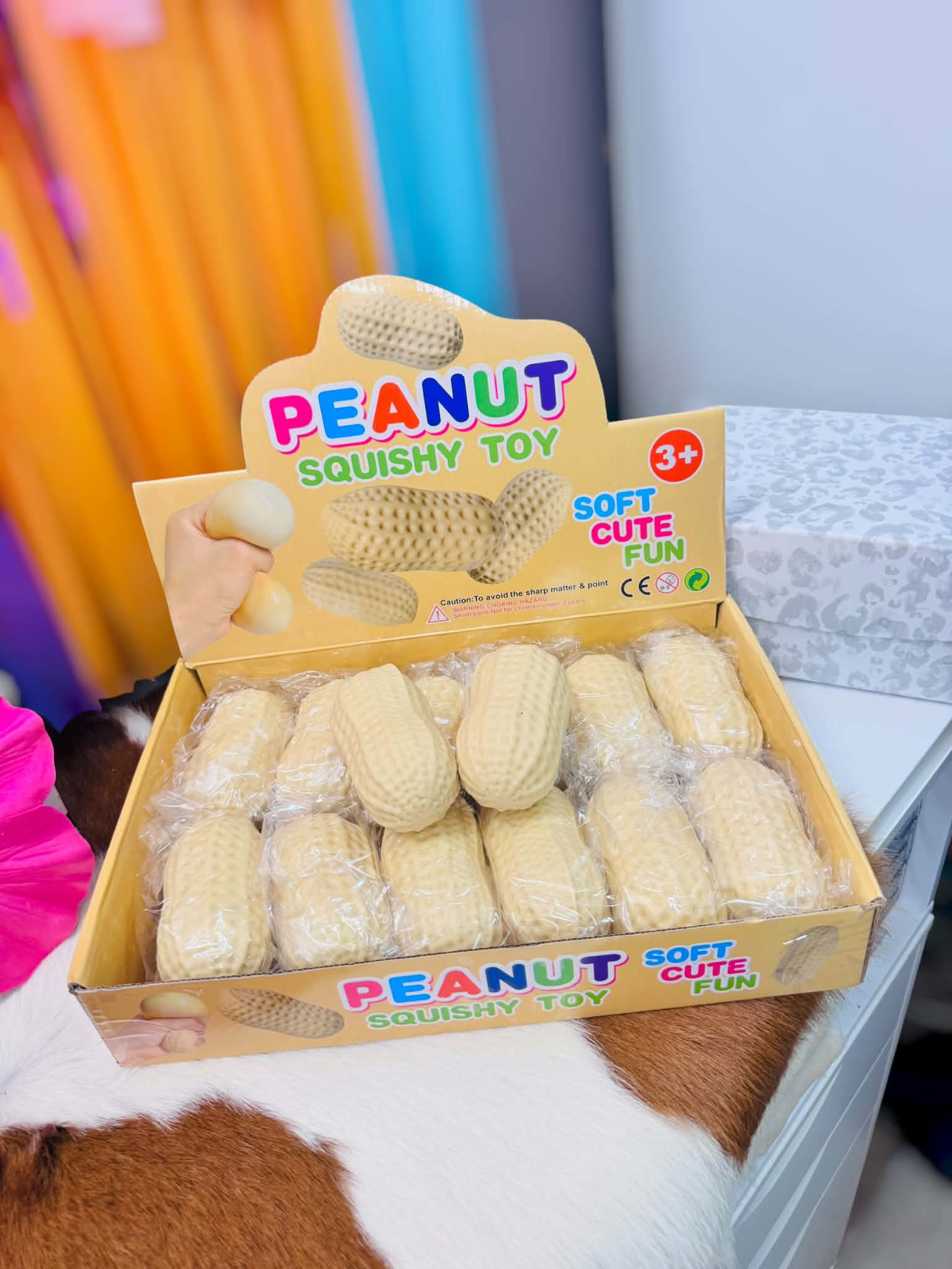 Peanut Squishy Toy
