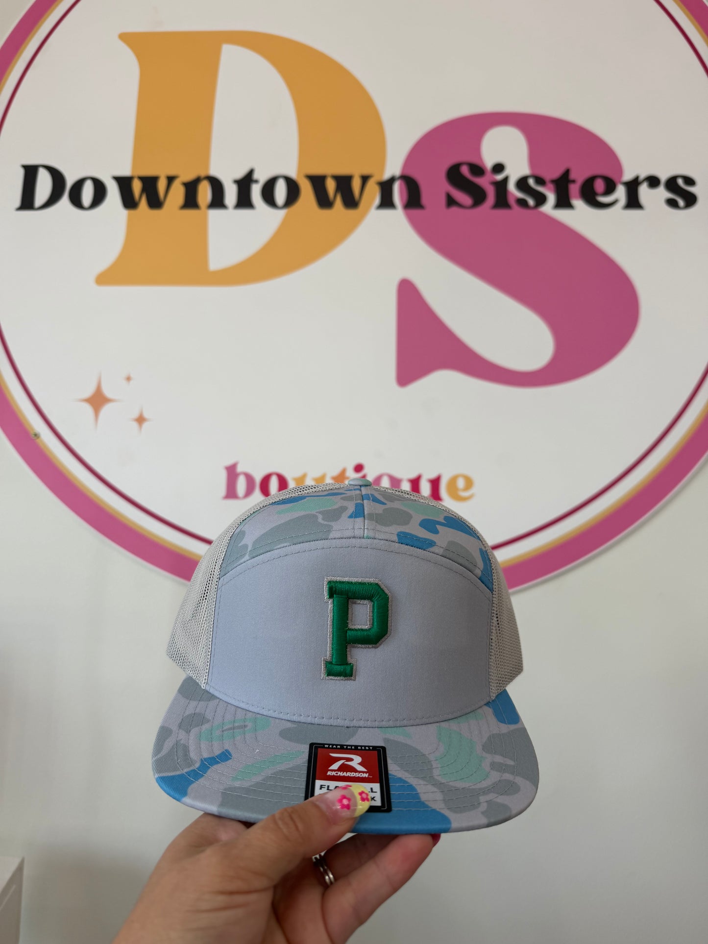 Pinewood Puff "P" Trucker Hat