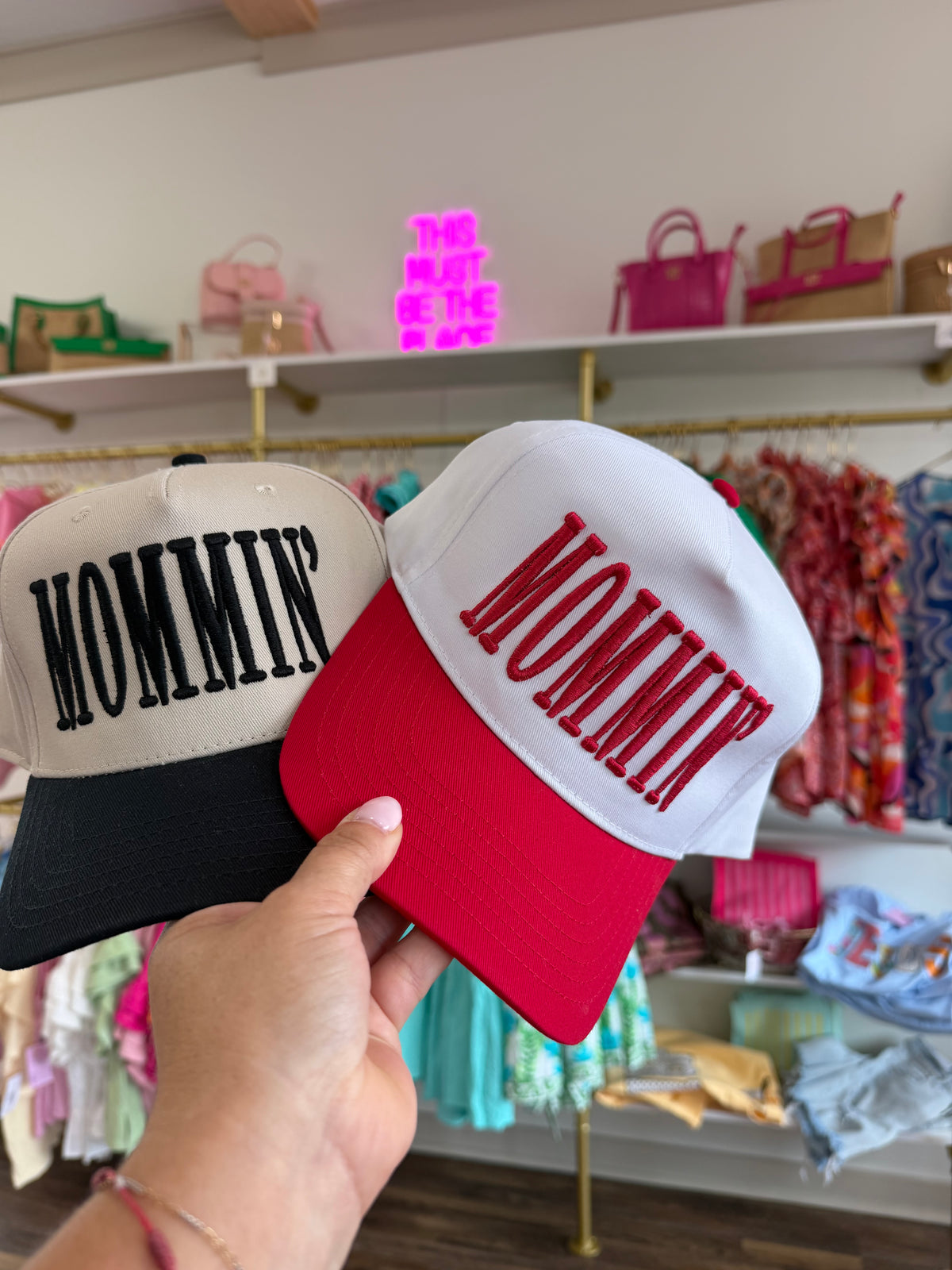Mommin' Trucker Hat