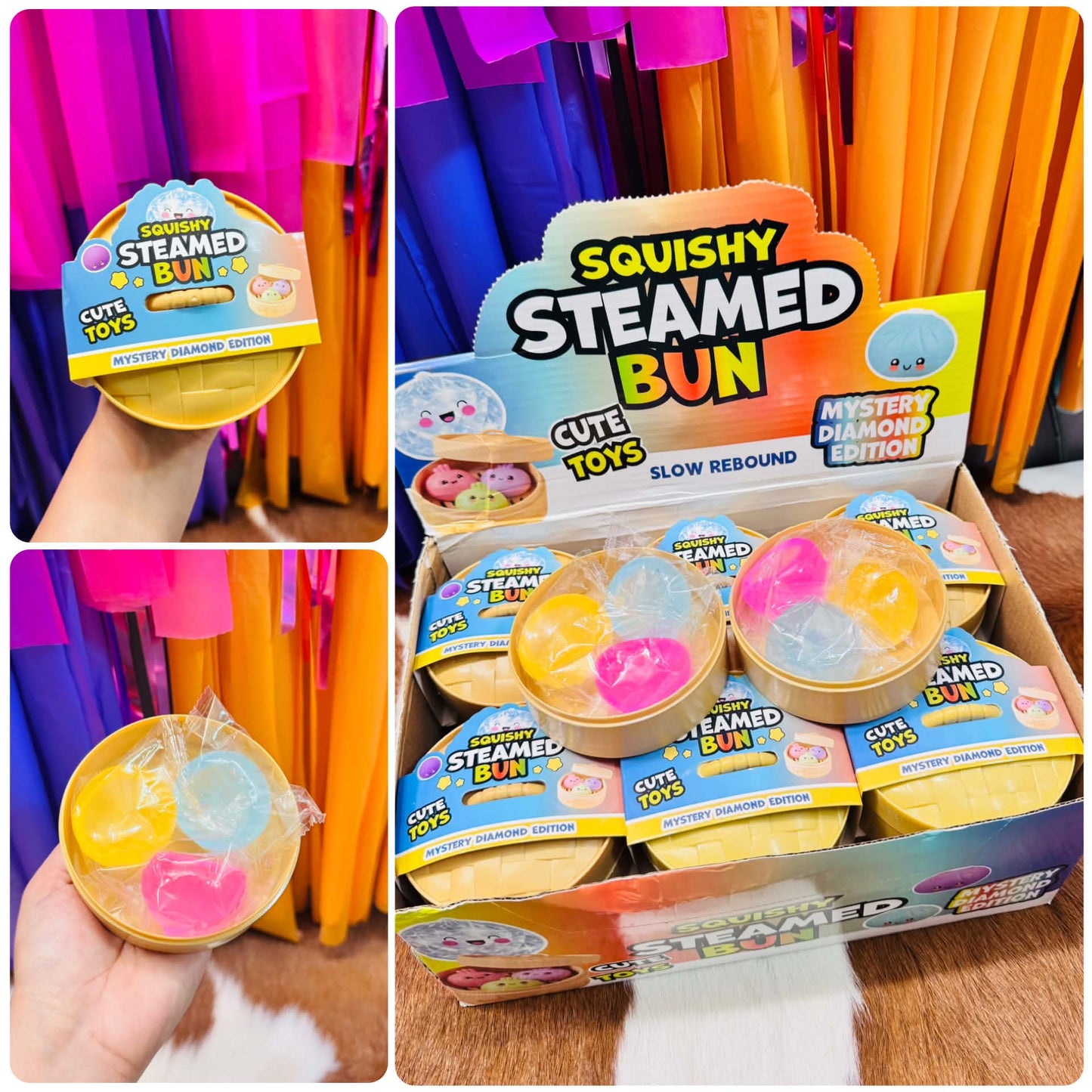 Squishy Steamed Bun 3pc.