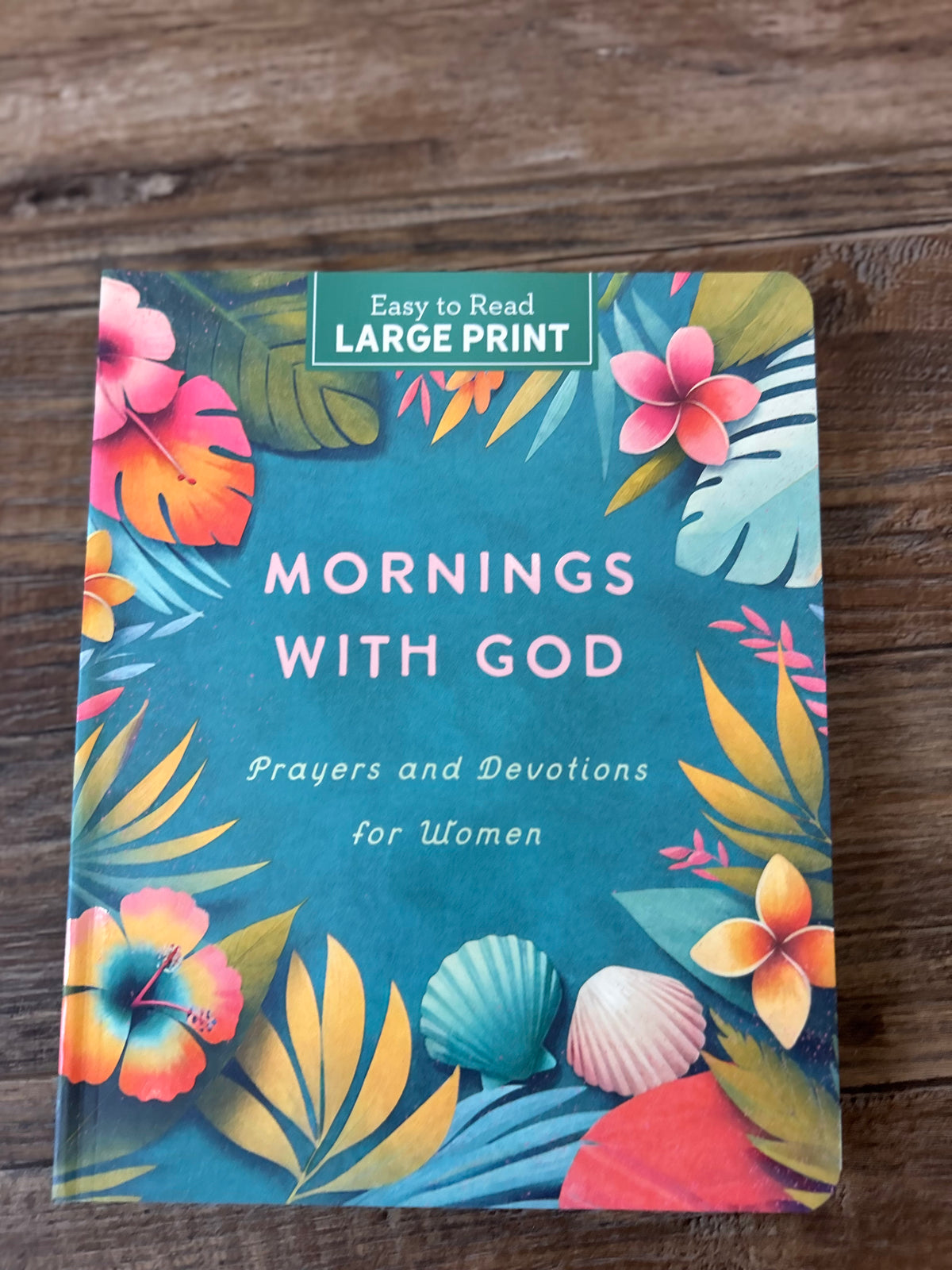 Mornings with God Large Print Devotion