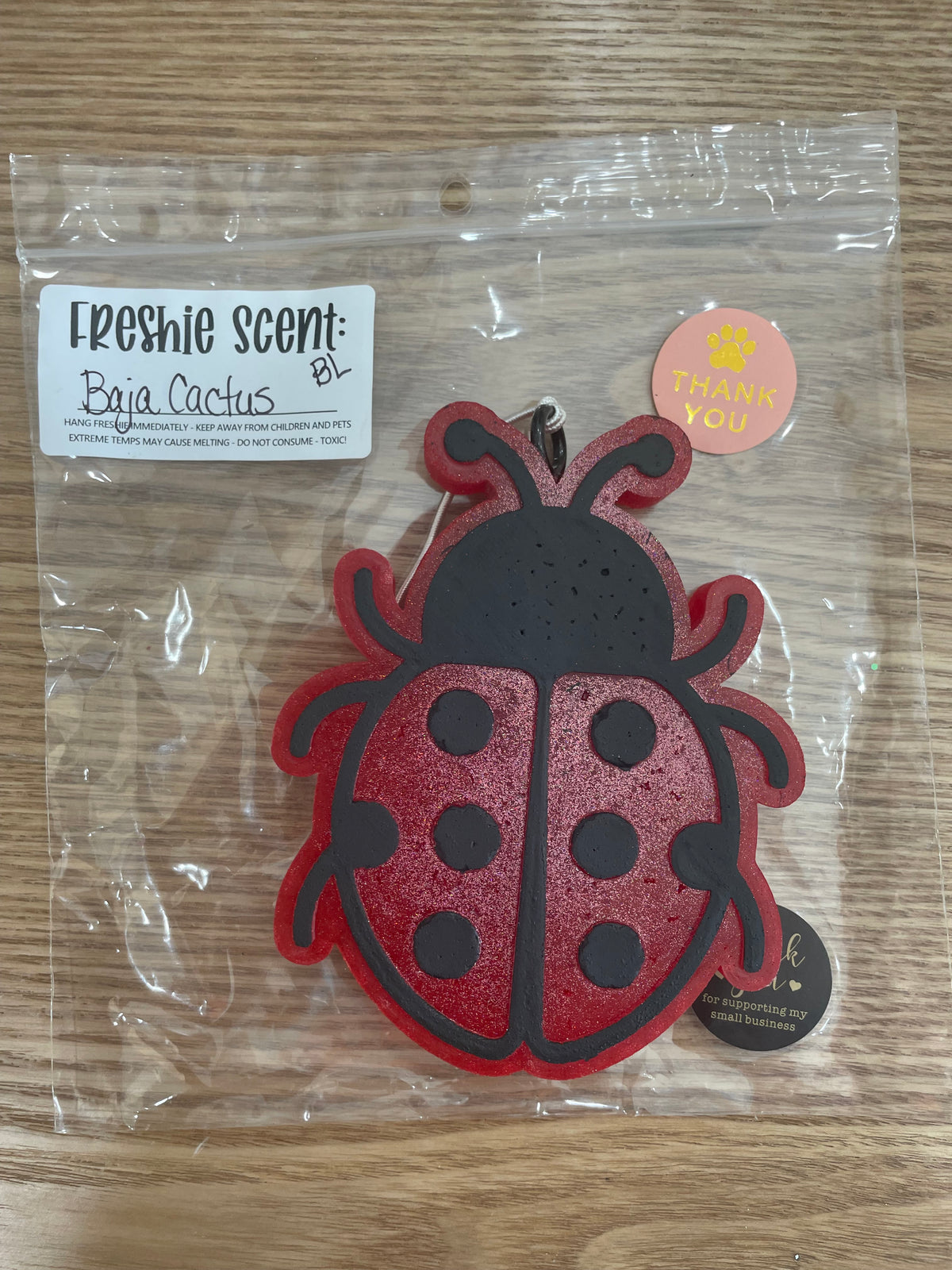 Ladybug Freshie