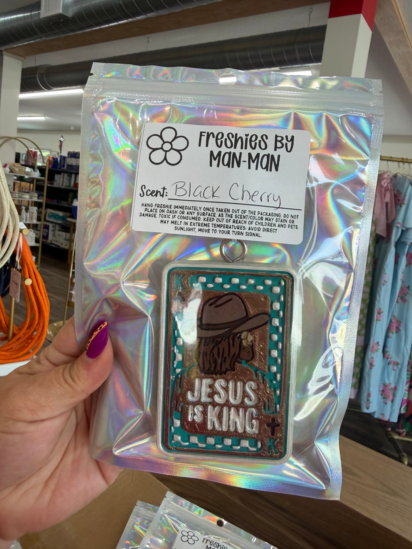 Jesus Is King Freshie
