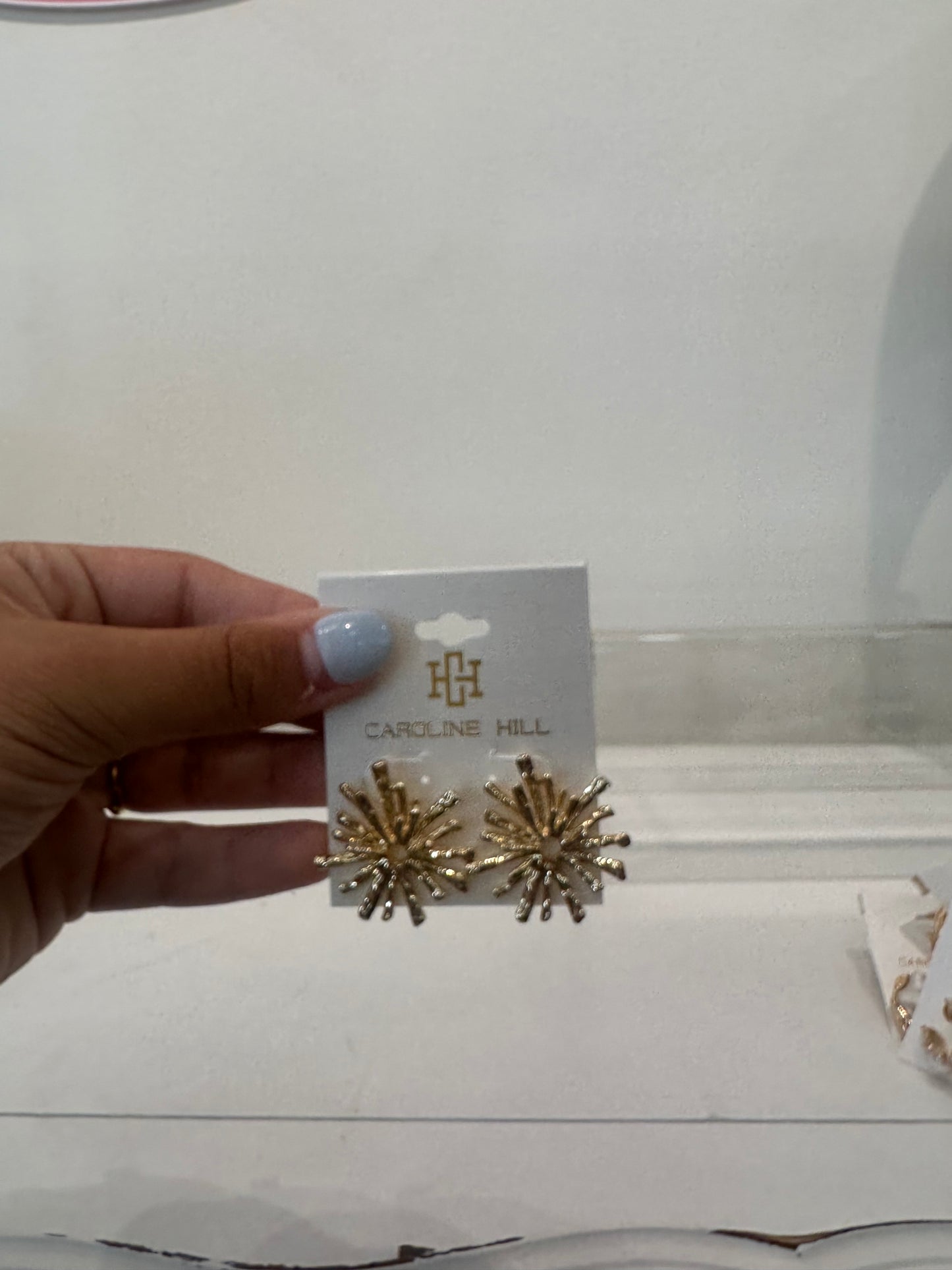 Caroline Hill- Hillsborough Sunburst Post Earring