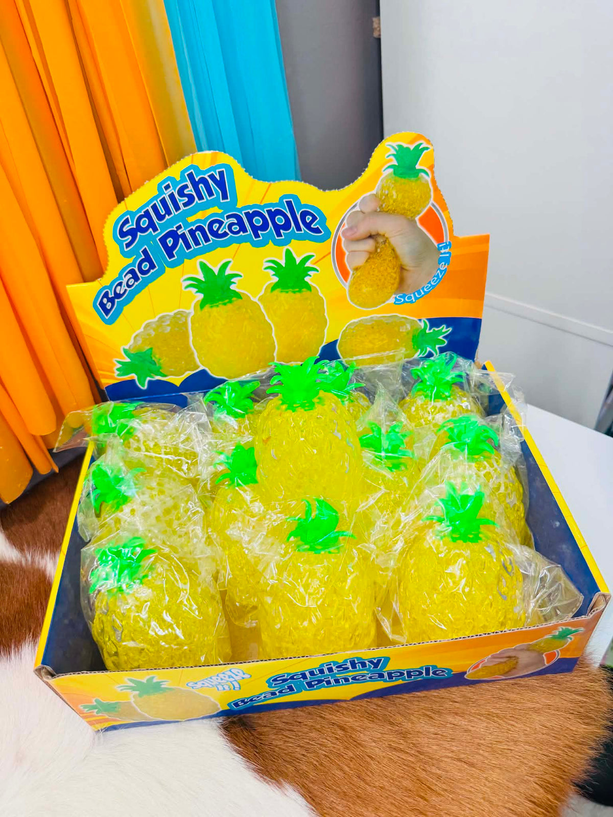 Squishy Bead Pineapple