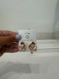 CH - Alice Pearl Embellished Flower Earring