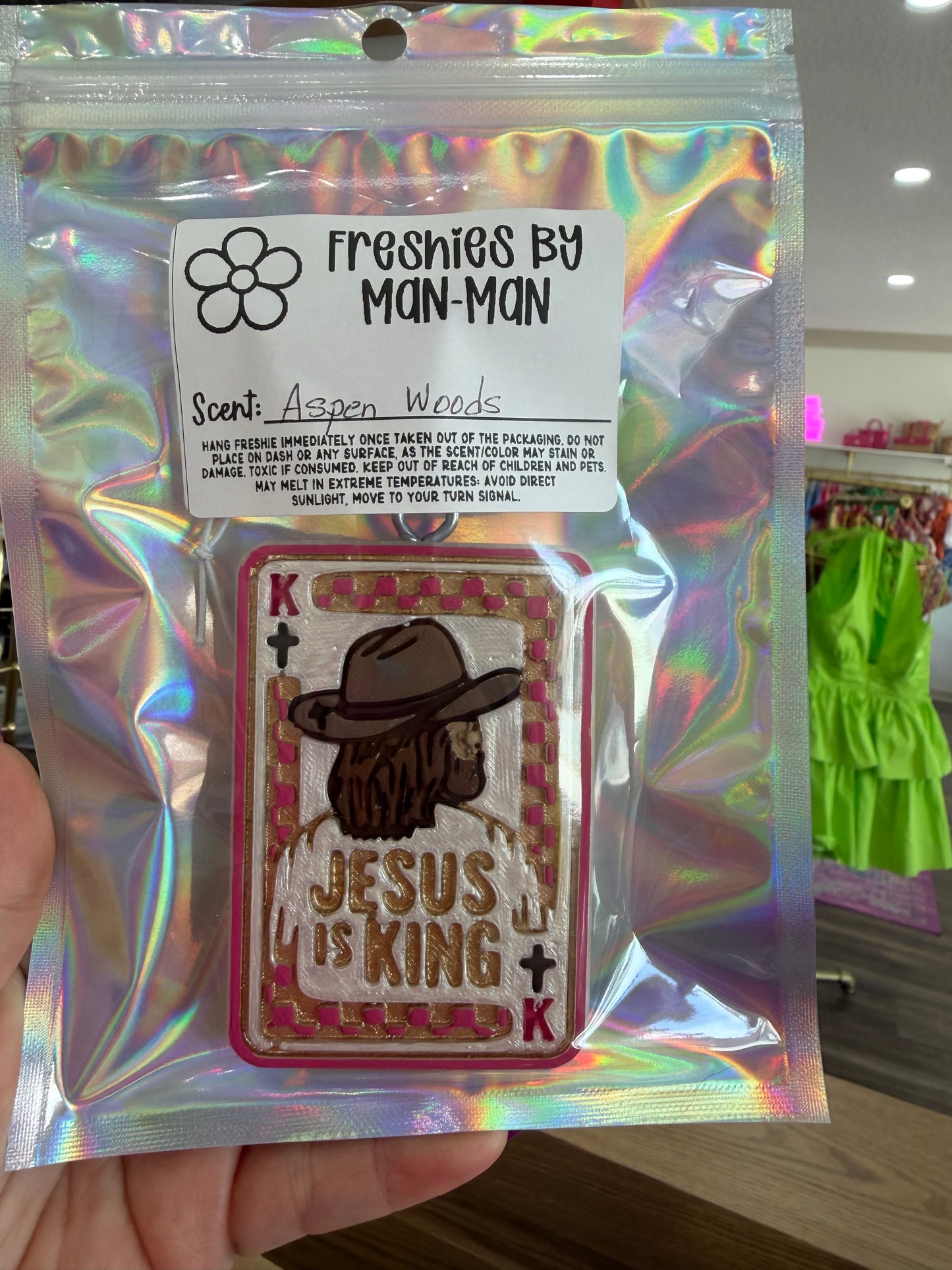 Jesus Is King Freshie