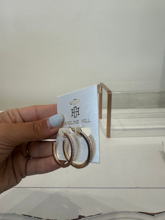 Caroline Hill- Maggie CZ Hoop
