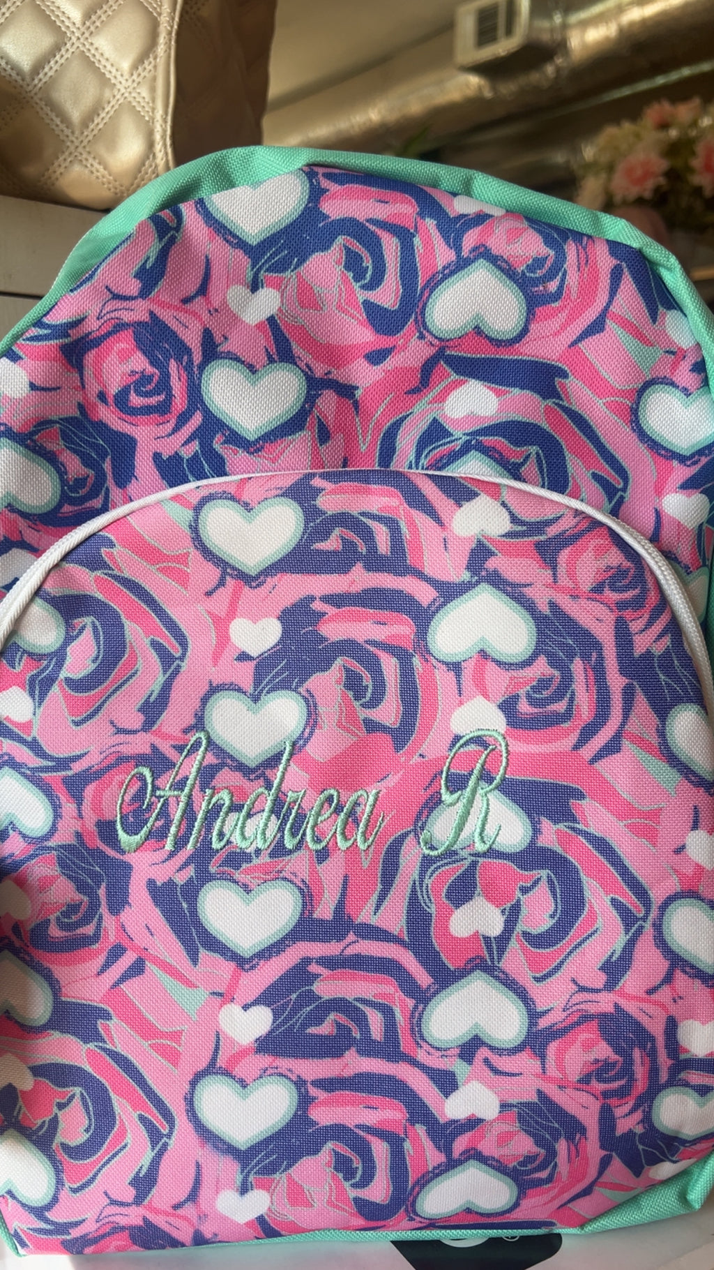 Bookbag Embroidery Name/Monogram