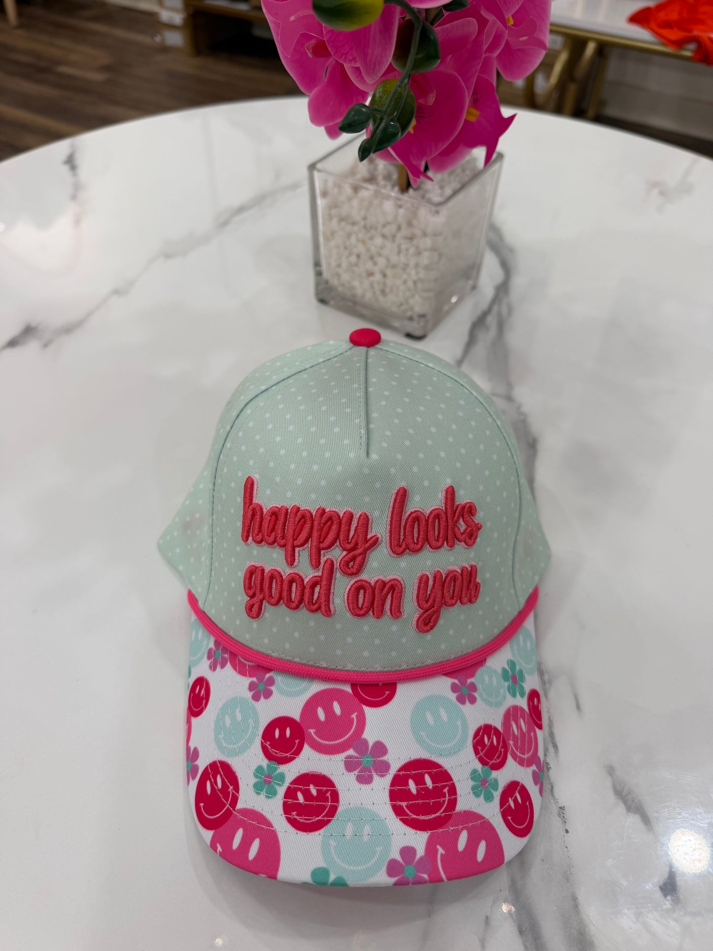 Happy Looks Good On You Hat