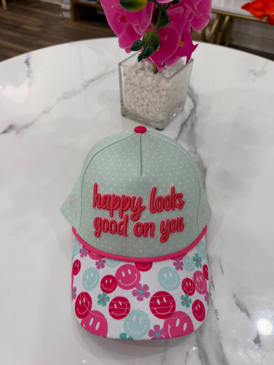 Happy Looks Good On You Hat