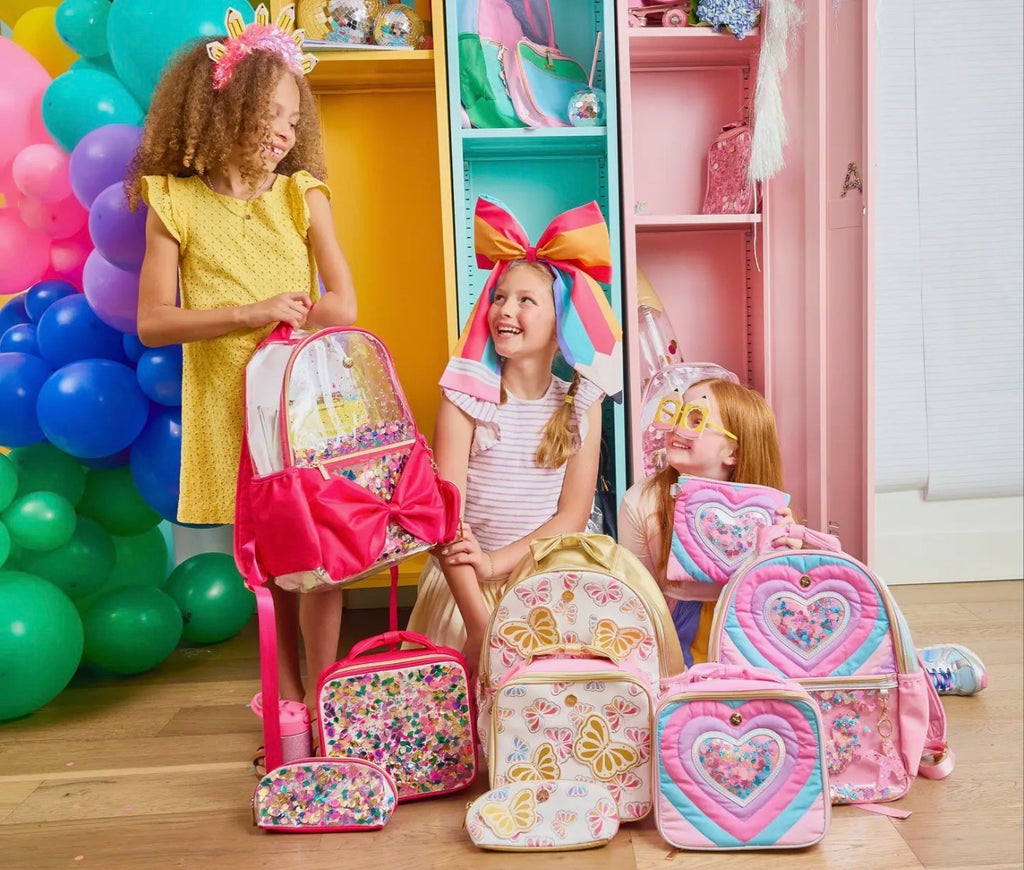 Packed Party- Taylor Quilted Hearts Backpack