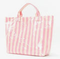 Striped Beach Totes