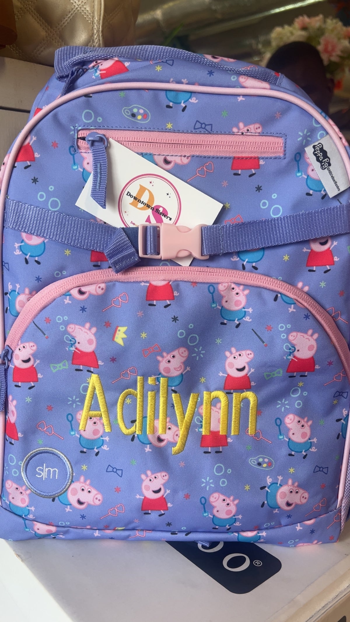 Bookbag Embroidery Name/Monogram